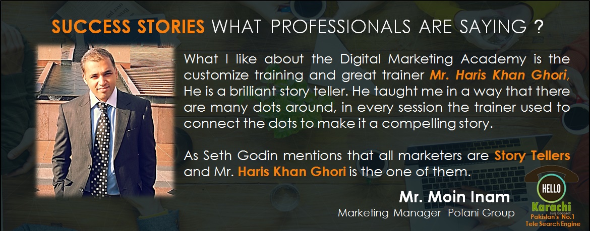 Digital Marketing Consultant Trainner Mentor Expert in Karachi Pakistan- Haris Khan Ghori Digital Marketing Training2